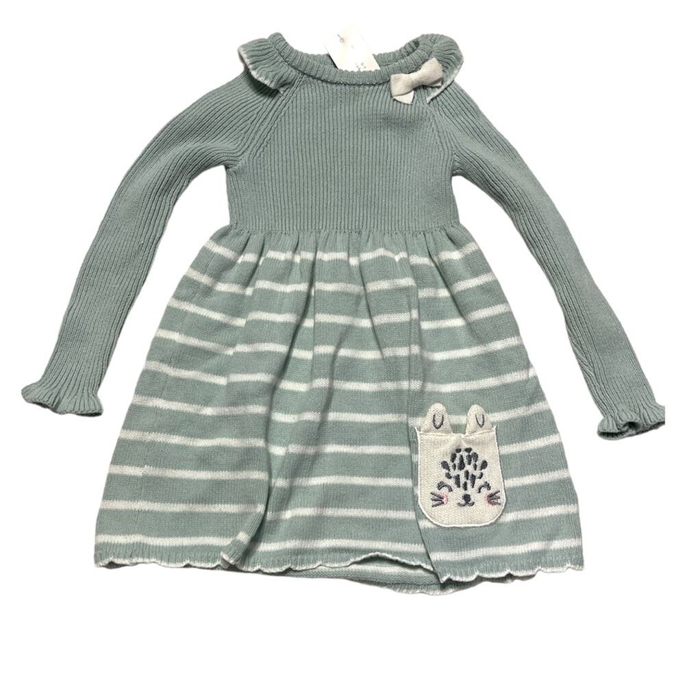 Max studio baby green knit  sweater size 5